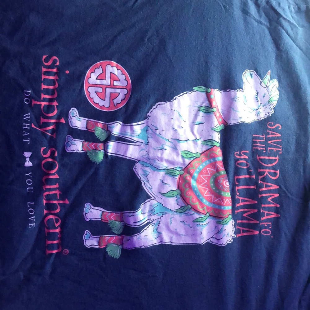 simply southern drama llama shirt - Picture 1 of 2